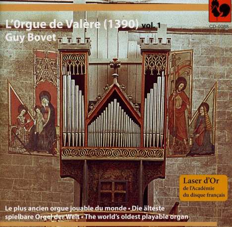 Die Orgel der Valeria-Kirche ob Sitten Vol.1, CD