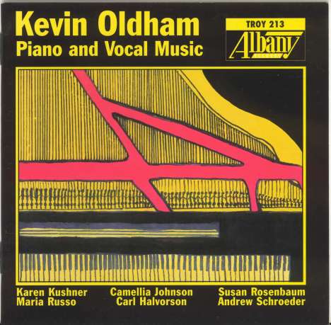 Kevin Oldham (1960-1993): Klavierwerke, CD