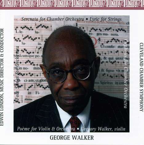 George Walker (1922-2018): Orchestral Works, CD