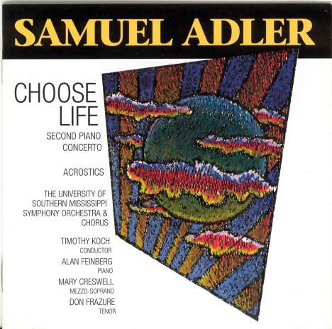 Samuel Adler (geb. 1928): Klavierkonzert Nr.2, CD