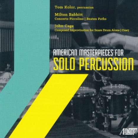 American Masterpieces for Solo Percussion, CD