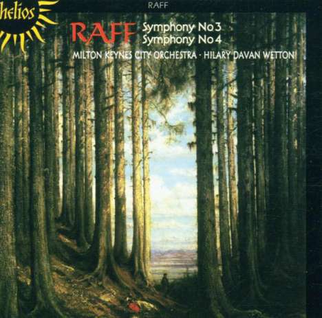 Joachim Raff (1822-1882): Symphonien Nr.3 &amp; 4, CD