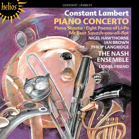 Constant Lambert (1905-1951): Concerto für Klavier &amp; 9 Instrumente, CD