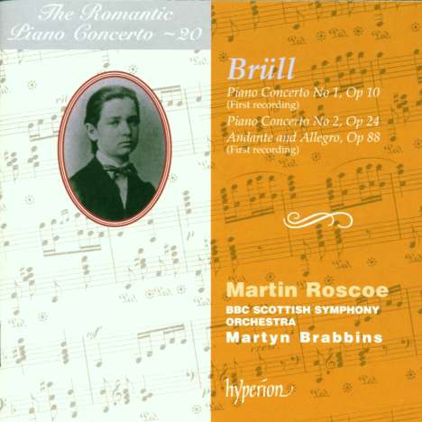 Ignaz Brüll (1846-1907): Klavierkonzerte Nr.1 &amp; 2, CD
