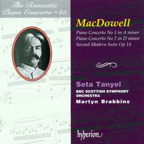 Edward MacDowell (1860-1908): Klavierkonzerte Nr.1 &amp; 2, CD