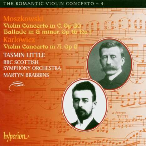 Moritz Moszkowski (1854-1925): Violinkonzert op.30, CD