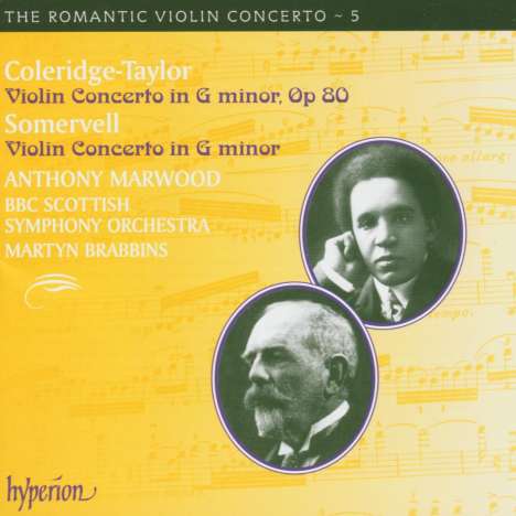 Arthur Somervell (1863-1937): Violinkonzert g-moll, CD