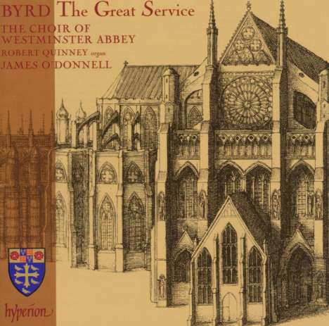 William Byrd (1543-1623): The Great Service, CD