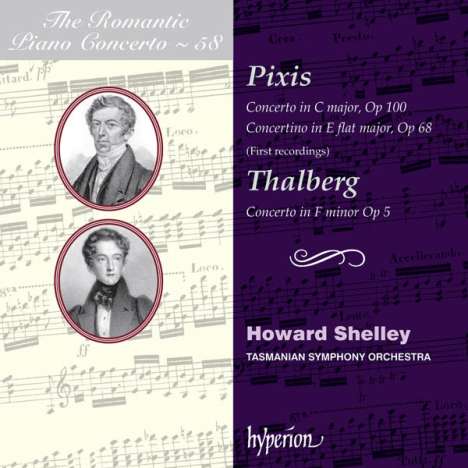 Johann Peter Pixis (1788-1874): Klavierkonzerte C-Dur op.100 &amp; Es-Dur op.68, CD