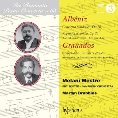 Enrique Granados (1867-1916): Klavierkonzert c-moll "Patetico", CD