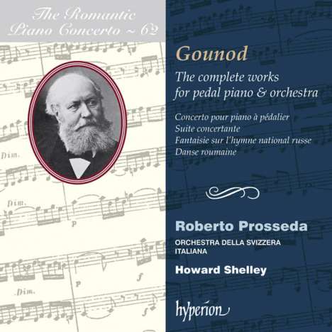 Charles Gounod (1818-1893): Sämtliche Werke für Pedalflügel &amp; Orchester, CD