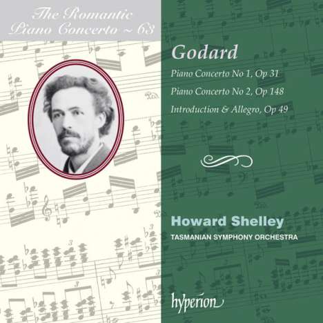 Benjamin Godard (1849-1895): Klavierkonzerte Nr.1 &amp; 2, CD