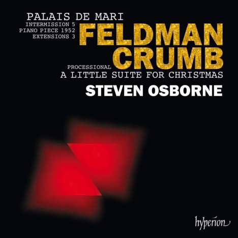Steven Osborne - Feldman / Crumb, CD
