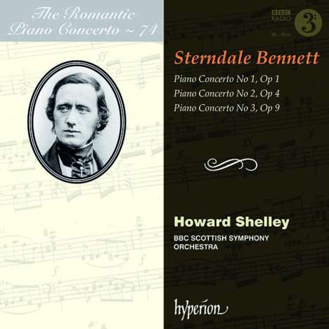 William Sterndale Bennett (1816-1875): Klavierkonzerte Nr.1-3, CD