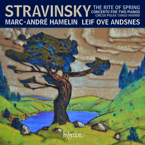 Igor Strawinsky (1882-1971): Musik für 2 Klaviere, CD