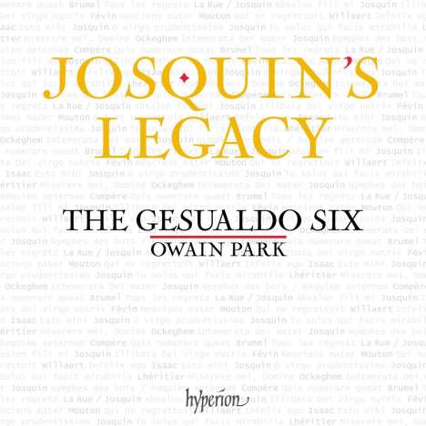 The Gesualdo Six - Josquin's Legacy, CD