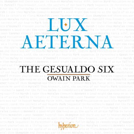 The Gesualdo Six - Lux Aeterna, CD