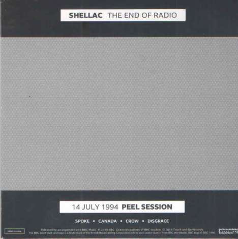 Shellac: The End Of Radio, 2 CDs