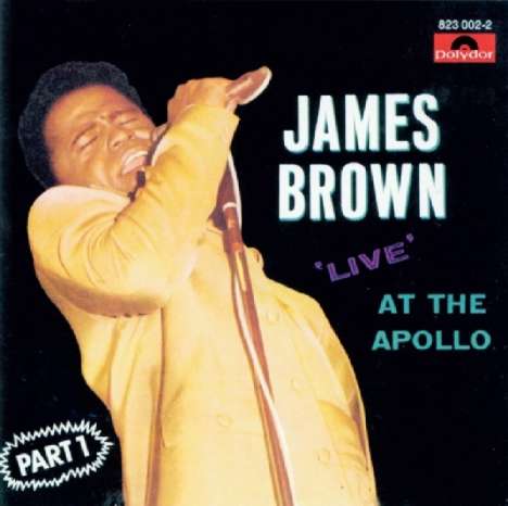 James Brown: Live At The Apollo Part 1, CD