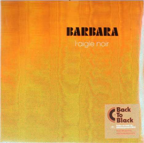 Barbara (1930-1997): L'Aigle Noir (180g), LP