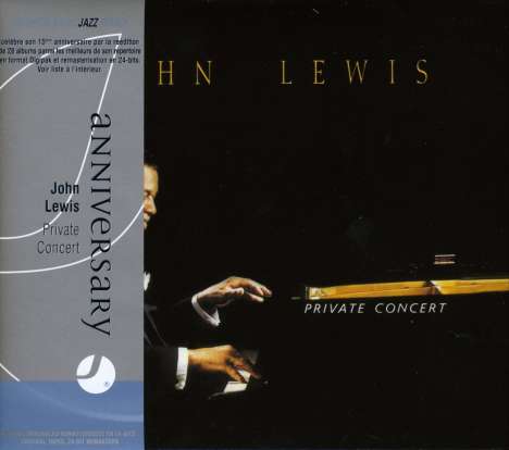 John Lewis (1920-2001): Private Concert New York 1990, CD