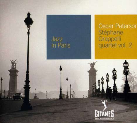 Oscar Peterson &amp; Stephane Grappelli: Jazz In Paris - Quartet Vol.2, CD