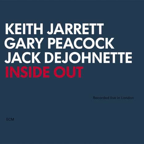 Keith Jarrett (geb. 1945): Inside Out: Live In London, CD