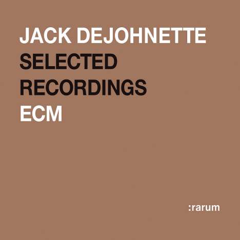 Jack DeJohnette (geb. 1942): ECM Rarum XII: Selected Recordings, CD