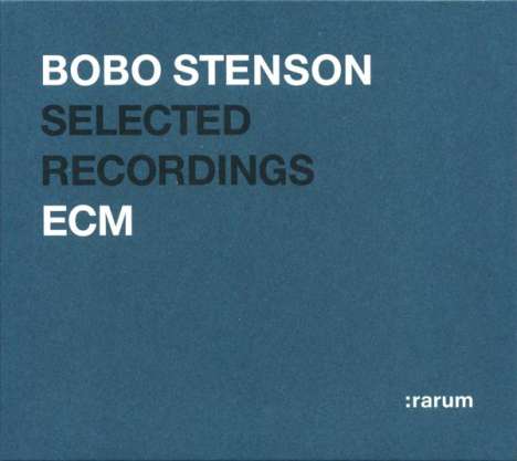 Bobo Stenson (geb. 1944): ECM Rarum VIII: Selected Recordings, CD