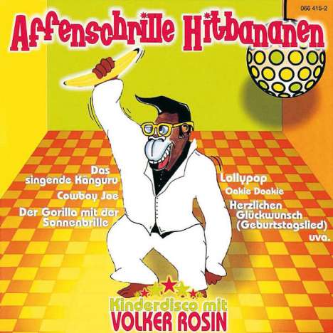 Volker Rosin - Affenschrille Hitbananen, CD