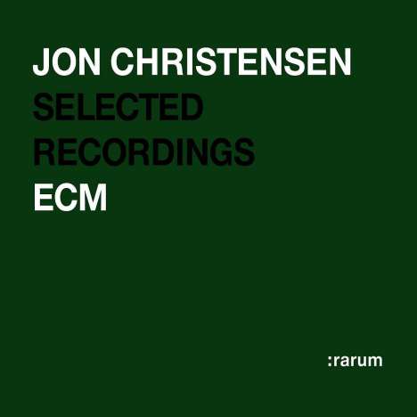 Jon Christensen (1943-2020): Selected Recordings - ECM Rarum XX, CD