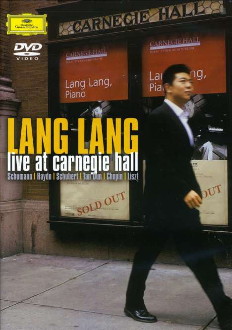 Lang Lang - Live at Carnegie Hall (7.November 2003), DVD
