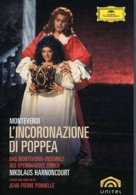 Claudio Monteverdi (1567-1643): L'incoronazione di Poppea, 2 DVDs