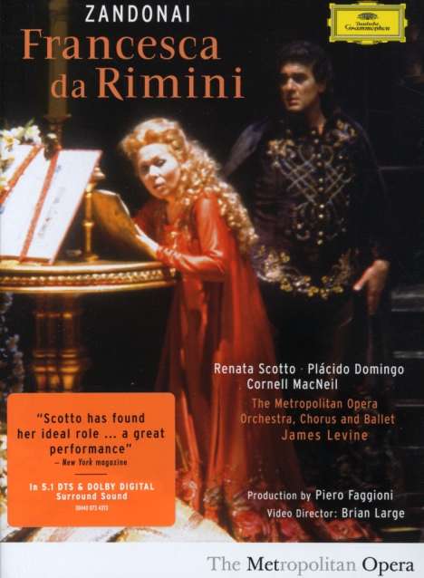 Riccardo Zandonai (1883-1944): Francesca da Rimini, DVD