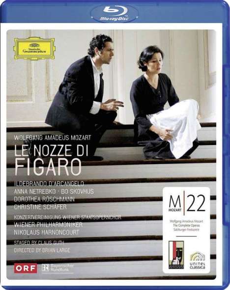Wolfgang Amadeus Mozart (1756-1791): Die Hochzeit des Figaro, Blu-ray Disc
