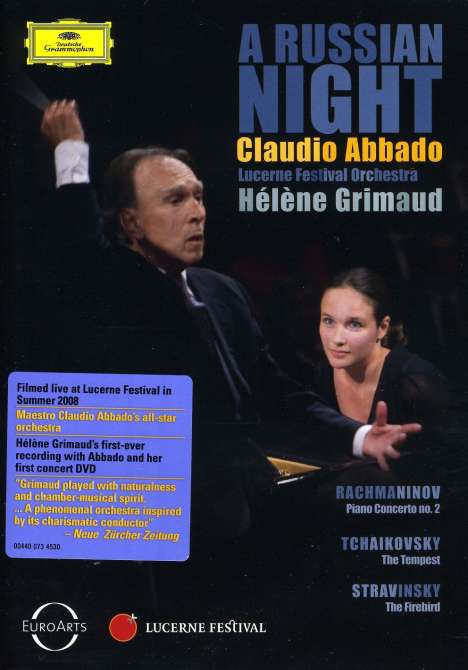 Helene Grimaud - A Russian Night, DVD