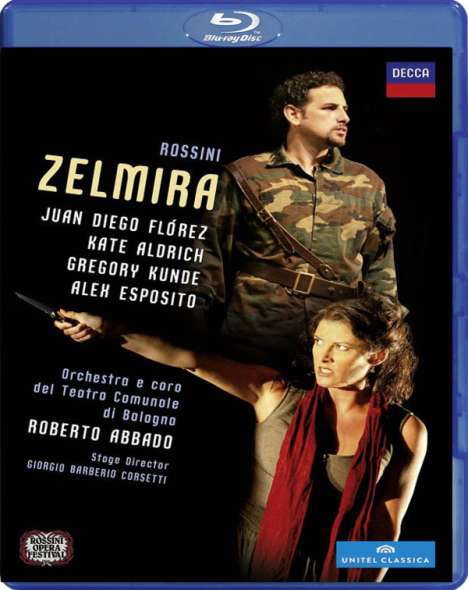 Gioacchino Rossini (1792-1868): Zelmira, Blu-ray Disc