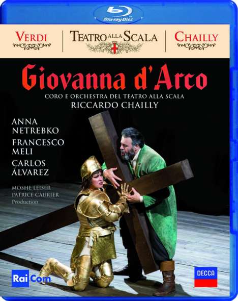 Giuseppe Verdi (1813-1901): Giovanna d'Arco, Blu-ray Disc