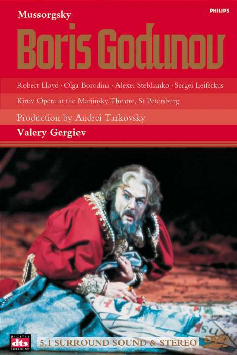 Modest Mussorgsky (1839-1881): Boris Godunow, 2 DVDs