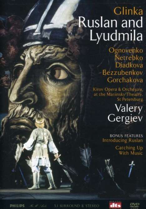 Michael Glinka (1804-1857): Ruslan &amp; Ludmila, 2 DVDs