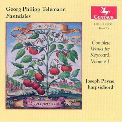 Georg Philipp Telemann (1681-1767): 36 Fantasien für Cembalo, 2 CDs