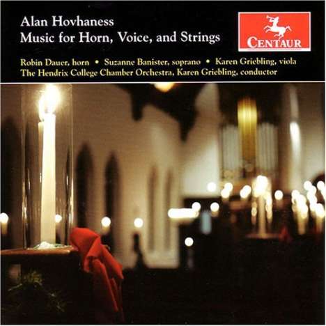 Alan Hovhaness (1911-2000): Konzert für Horn &amp; Streichorchester op.78, CD