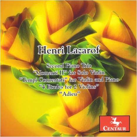 Henri Lazaroff (1932-2013): Klaviertrio Nr.2 (2005), CD