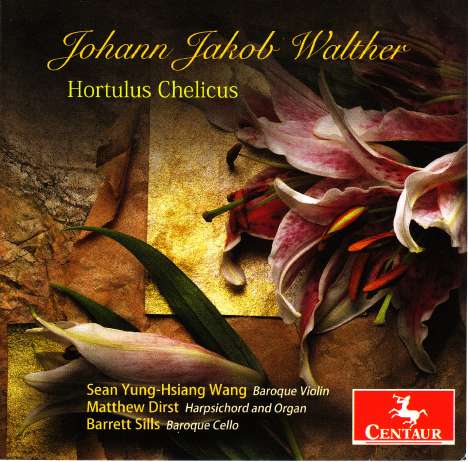 Johann-Jacob Walther (1650-1717): Hortus Chelicus, 4 CDs