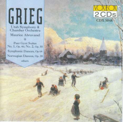 Edvard Grieg (1843-1907): Orchesterwerke, CD
