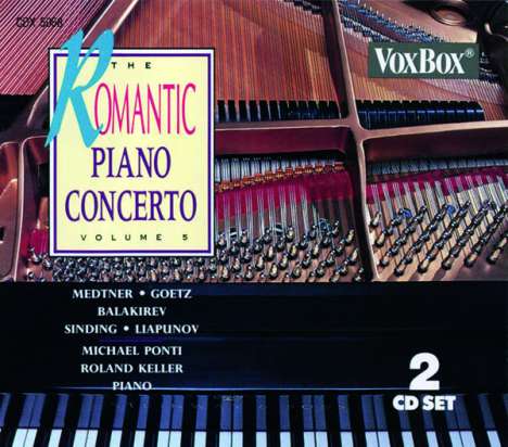 The Romantic Piano Concerto Vol.5, 2 CDs