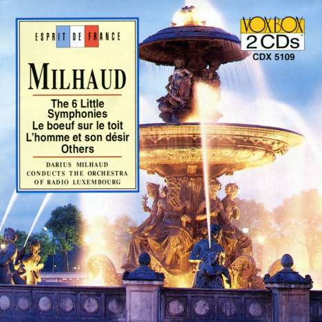 Darius Milhaud (1892-1974): Petites Symphonies Nr.1-6, 2 CDs