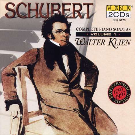 Franz Schubert (1797-1828): Klaviersonaten Vol.1, 2 CDs