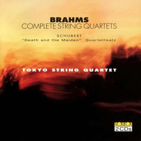 Johannes Brahms (1833-1897): Streichquartette Nr.1-3, CD