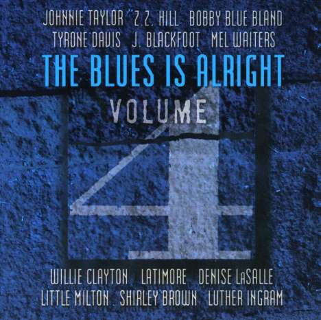 Blues Is Alright 4, CD